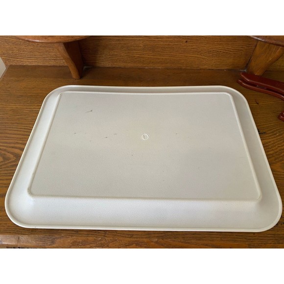 Lot of 3 Vintage Christmas Santa Snowman Holiday Serving Trays - Picture 4 of 10